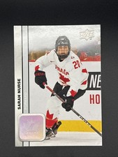 2023 UPPER DECK TEAM CANADA JUNIORS #55 SARAH NURSE