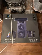 Bravius Audio ZZ-R1 Home Theater System Surround sound and Bluetooth - NEW