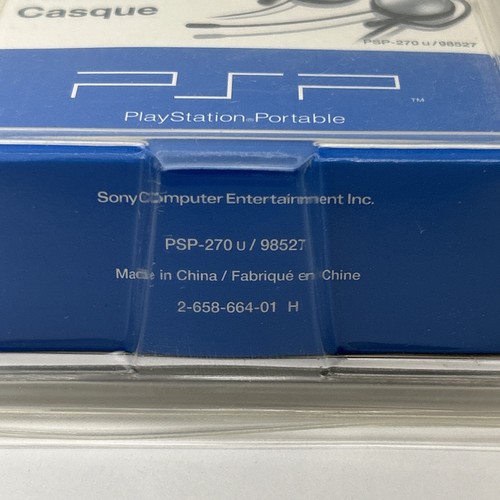 Sony PSP Headset Casque PSP-270 for PlayStation Portable - New In Blister Pack - Picture 10 of 12