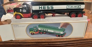 Hess Toy Truck Bank 1984 Vintage Hess Fuel Oils