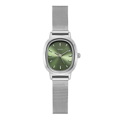 Oval Dial Women's Watch Stainless Steel Quartz Watch Ladies Wristwatches Gifts - Picture 14 of 18
