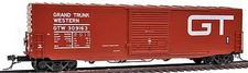 Kadee 6346 HO Scale Grand Trunk Western 50' PS-1 Boxcar w/ 9' Door #309163 NIB