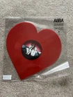 ABBA - Lay All Your Love On Me/I’ve Been Waiting For You Heart Shaped Red Vinyl
