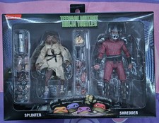 NECA TMNT Movie Splinter and Shredder - 2pack