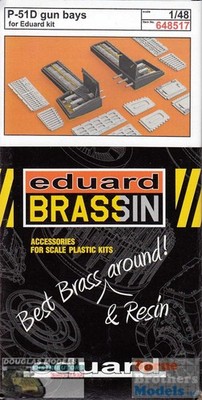 EDU648517 1:48 Eduard Brassin P-51D Mustang Gun Bays Set (EDU kit)