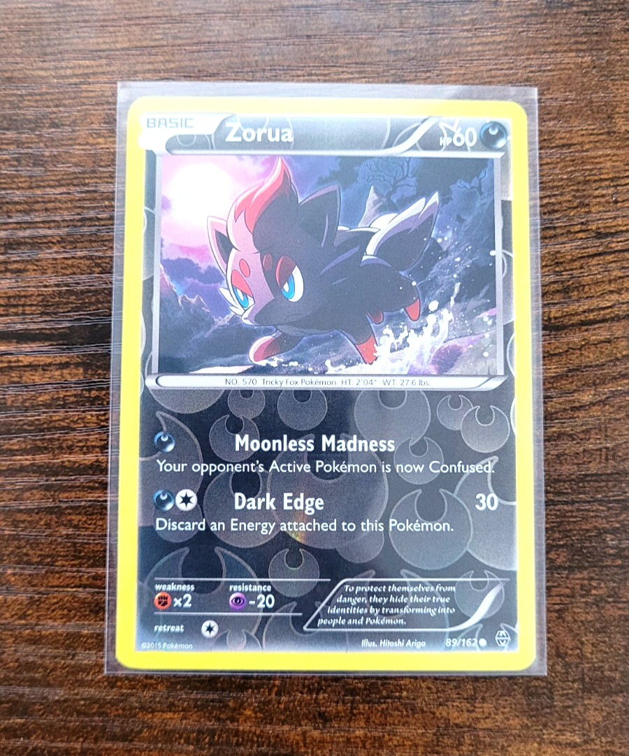 Zorua (89) 89/162 - REVERSE HOLO - XY - BREAKthrough - LP