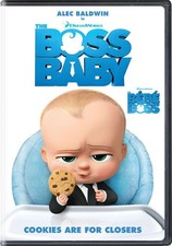 The Boss Baby - DVD - Very Good - Alec Baldwin,Steve Buscemi,Jimmy Kimmel,Lisa
