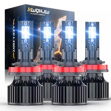 For Jeep Grand Cherokee 2019-2024 CANBUS H9 H11 LED Headlight Hi-Low Beam 6500K