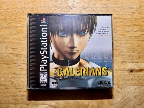 Galerians (Sony PlayStation, PS1) CIB Original Complete