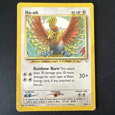 Pokémon TCG Ho-Oh Neo Revelation Card 18/64 Unlimited Rare on eBay