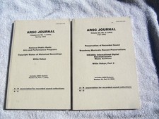 ARSC Journal 1992 Vol 23 No 1 & 2 Association for Recorded Sound Collections