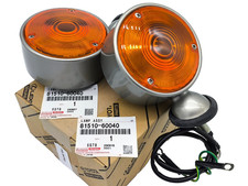 2PCS*8151060040 GENUINE 1958-68 Land Cruiser FJ40 Front Turn Signal Lights Pair