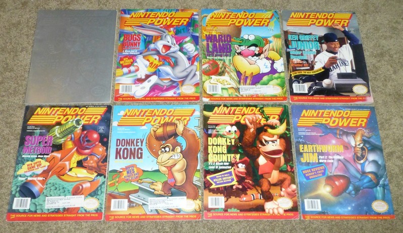 Nintendo Power Magazine Lot (8 Issues) 1994, Magazines