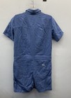 Eddie Bauer Women's Blue Hemplify Utility Romper Short Sleeve NWT Size S — photo 2