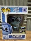 Funko Pop! Disney - Pixar - Sadness #133 - (Glitter Hair) - 2015 Exclusive