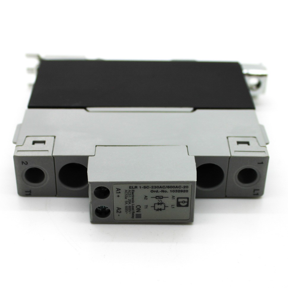 Phoenix Contact 1032920 230VAC 20A Solid State Contactor ELR 1-SC-230AC/600AC-20