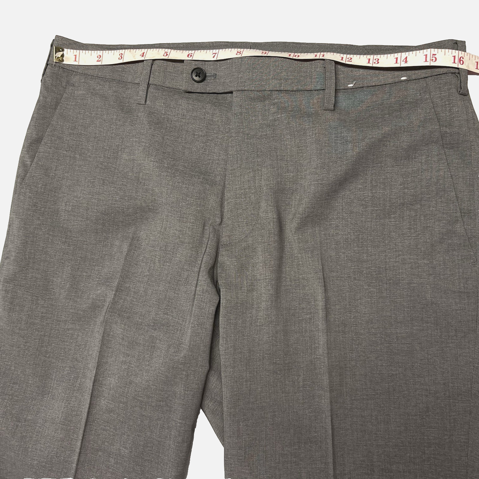 NWOT Uniqlo DRY Men Slim Fit Tapered Pleated Lightweight Tech Pants 32 X 34 Gray thumbnail 12