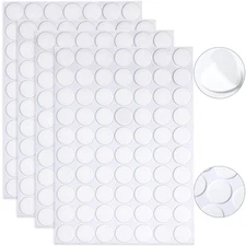 JANYUN 280 Pcs Double Sided Sticky Dot Stickers Removable round Putty Clear Stic