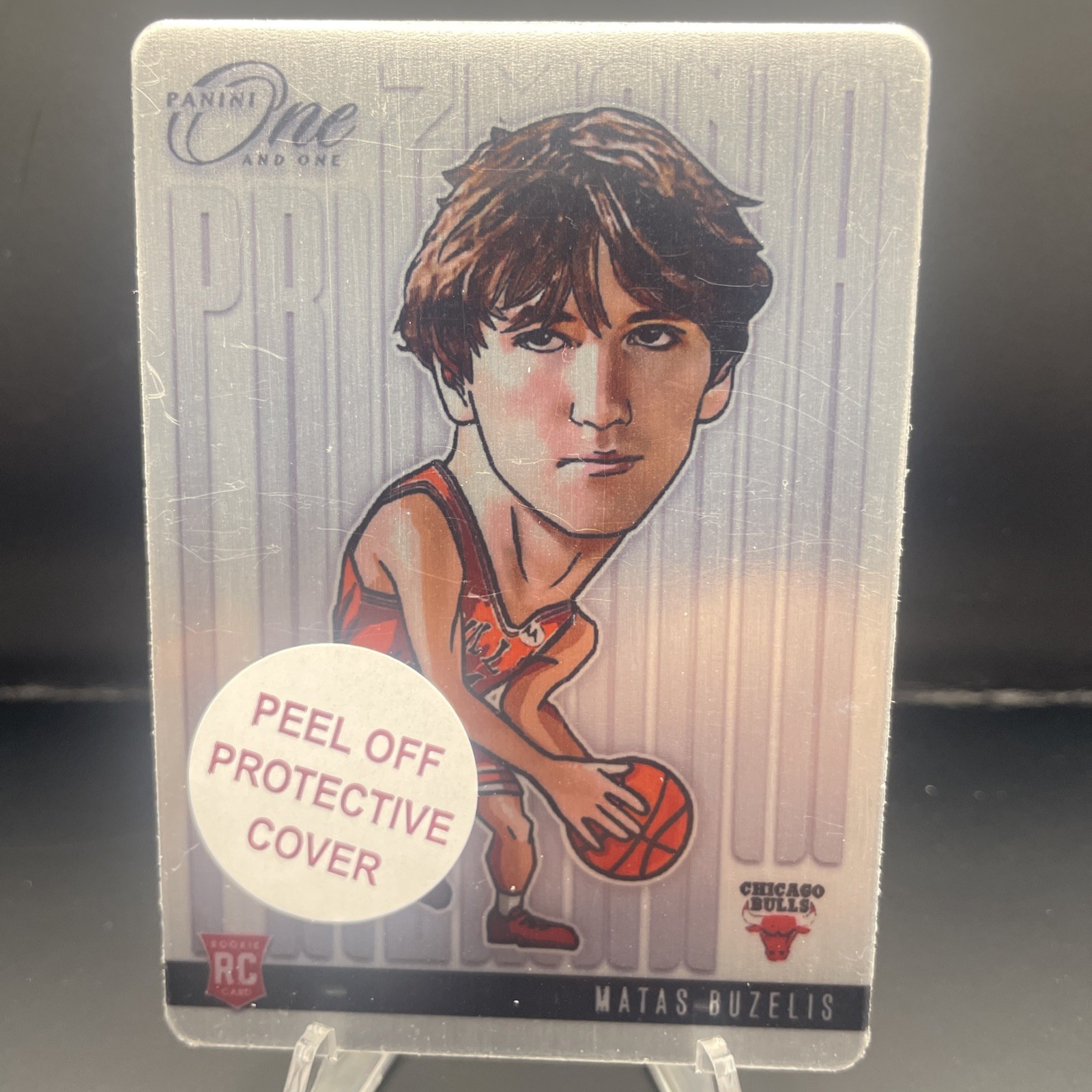 2024-25 Panini One And One Matas Buzelis #17 RC Rookie Prizmania Case Hit SSP