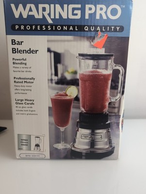Waring Pro Professional Bar Blender WPB05 Chrome Brand New 