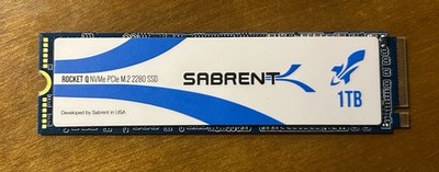 Sabrent Rocket Q 1TB M.2 NVME Fast SSD PCIe 2280 (SB-RKTQ-1TB)