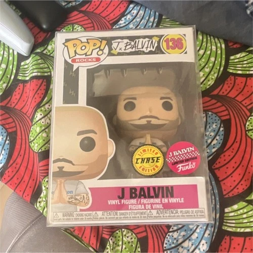 Funko Pop! Rocks J Balvin #136 Chase Limited Edition Vinyl Figure
