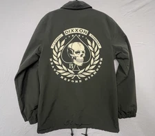 Dixxon Flannel Company Jacket Mens Small Snap Windbreaker Death Before Dishonor