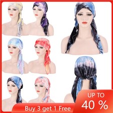 Women Muslim Chemo Cap Elastic Head Wrap Turban Hijab Hair Loss Bonnet Hat Cover