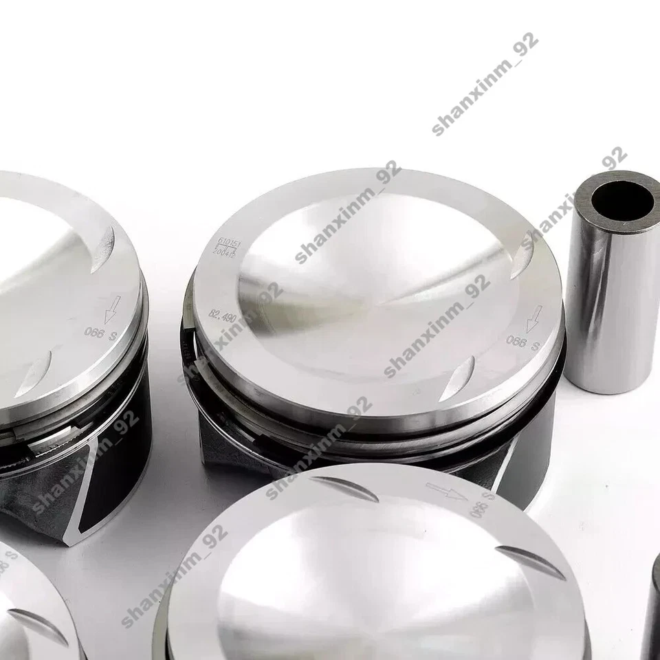 Kit de 4 anillos de pistón 82,51 mm Φ22 mm para AUDI TTS S1 S3 VW Golf R 2,0 TSI CDL CDMA Foto 3 de 4