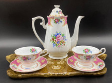 Servizio set TET A TET tè caffè Venetian Lagoon stile Royal Albert vassoio