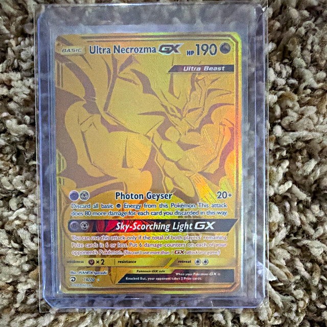 Ultra Necrozma GX #78 (Dragon Majesty)