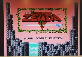 The Legend of Zelda NES Gold Cartridge &ndash; Original 1987 Nintendo &ndash; Tested