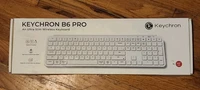 Keychron B6 Pro Wireless Scissor Keyboard - Ivory White