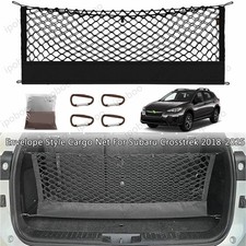 Trunk Cargo Net For Subaru Crosstrek12-25 Mesh Storage Luggage Net w/Metal Hooks
