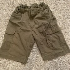 Official Boy Scout Uniform Canvas Shorts Olive Green BOYS Size 12