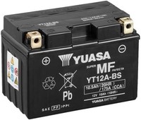 Batterie Yuasa YT12A / YT12A-BS Agm 12V 10Ah Rollerbatterie Wartungsfrei