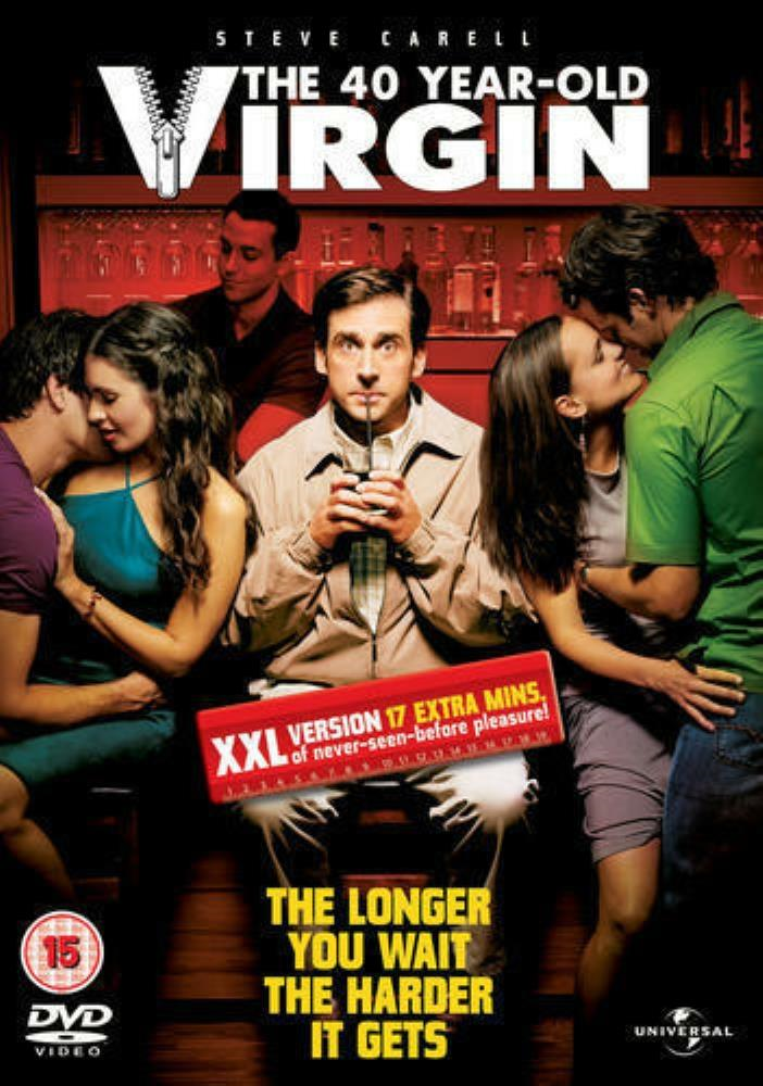The 40 Year-old Virgin DVD (2013) DVD (2005) Seth Rogen FREE SHIPPING