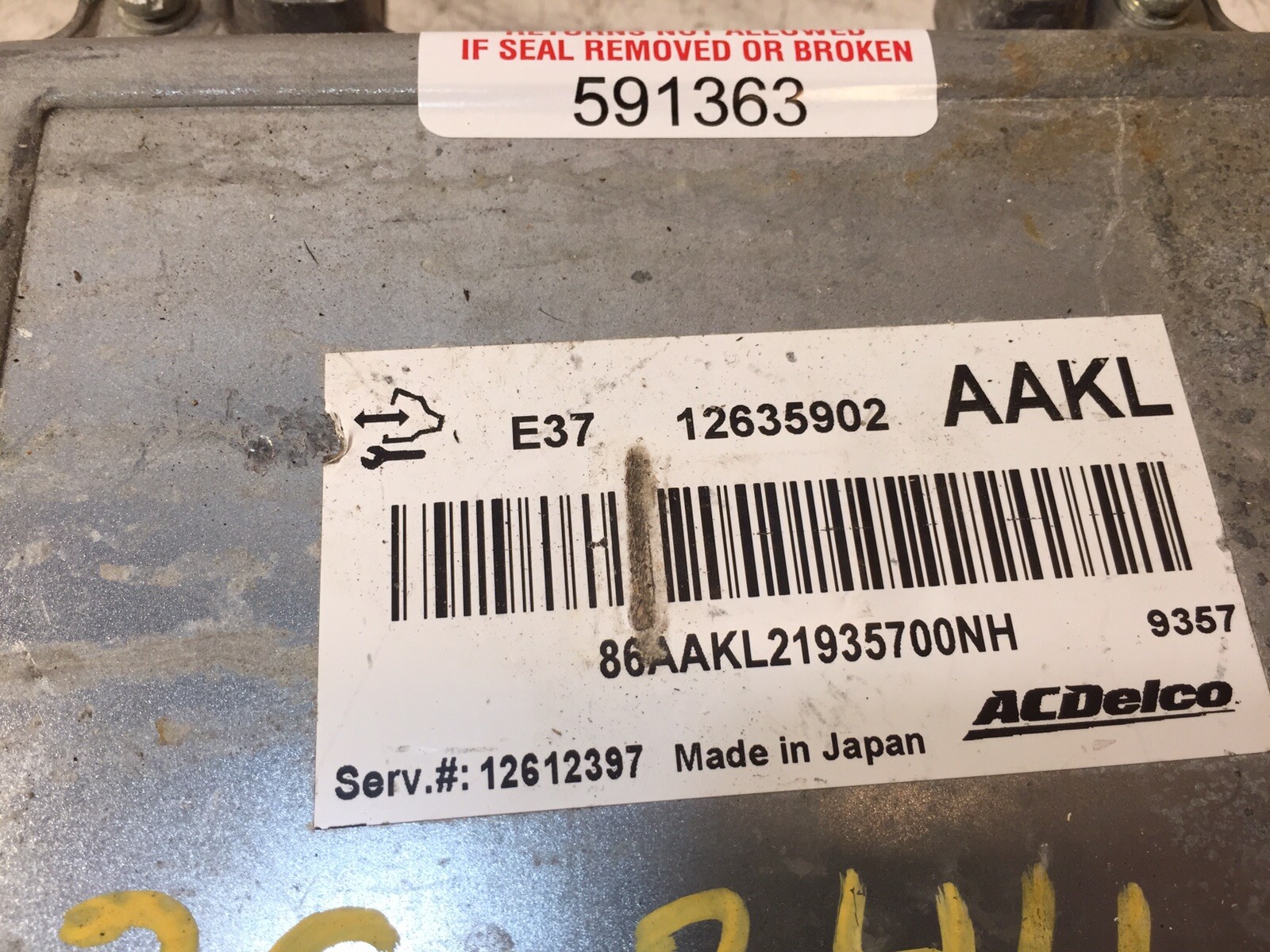 08-10 VUE Solstice Sky 08-09 Silverado 4.3 Engine Computer Ecm Pcm Ecu ...