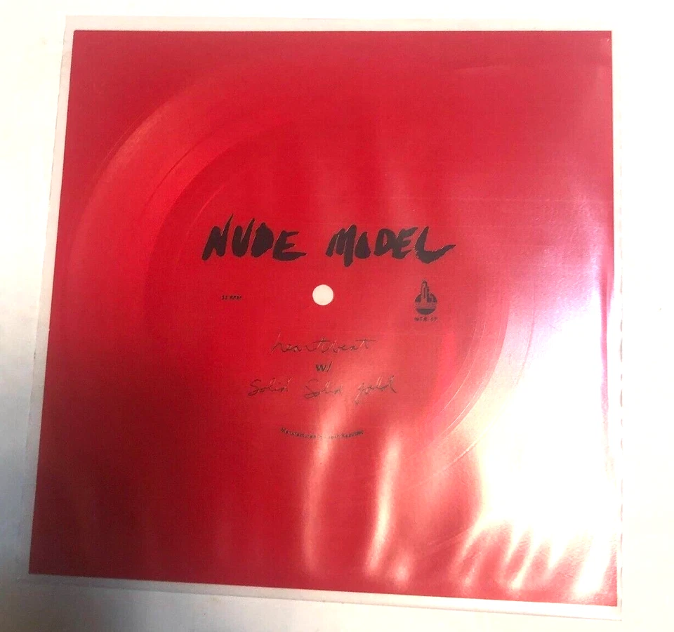 Absolutely Not   Problematic LP + Bonus flexidisc from Nude model magenta vinyl Foto 4 de 4