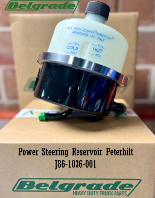 Power Steering Reservoir Peterbilt Part# J86-1036-001, J861036001