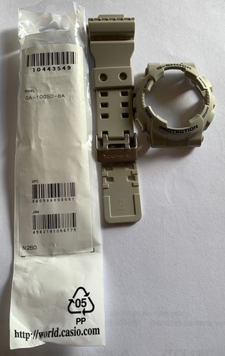 CASIO Original Band GA-100SD-8A Gray 