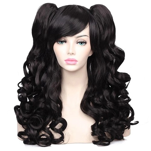 New Women Synthetic Hair Long Curly Cosplay Wig Wigs for Party - Picture 10 of 30