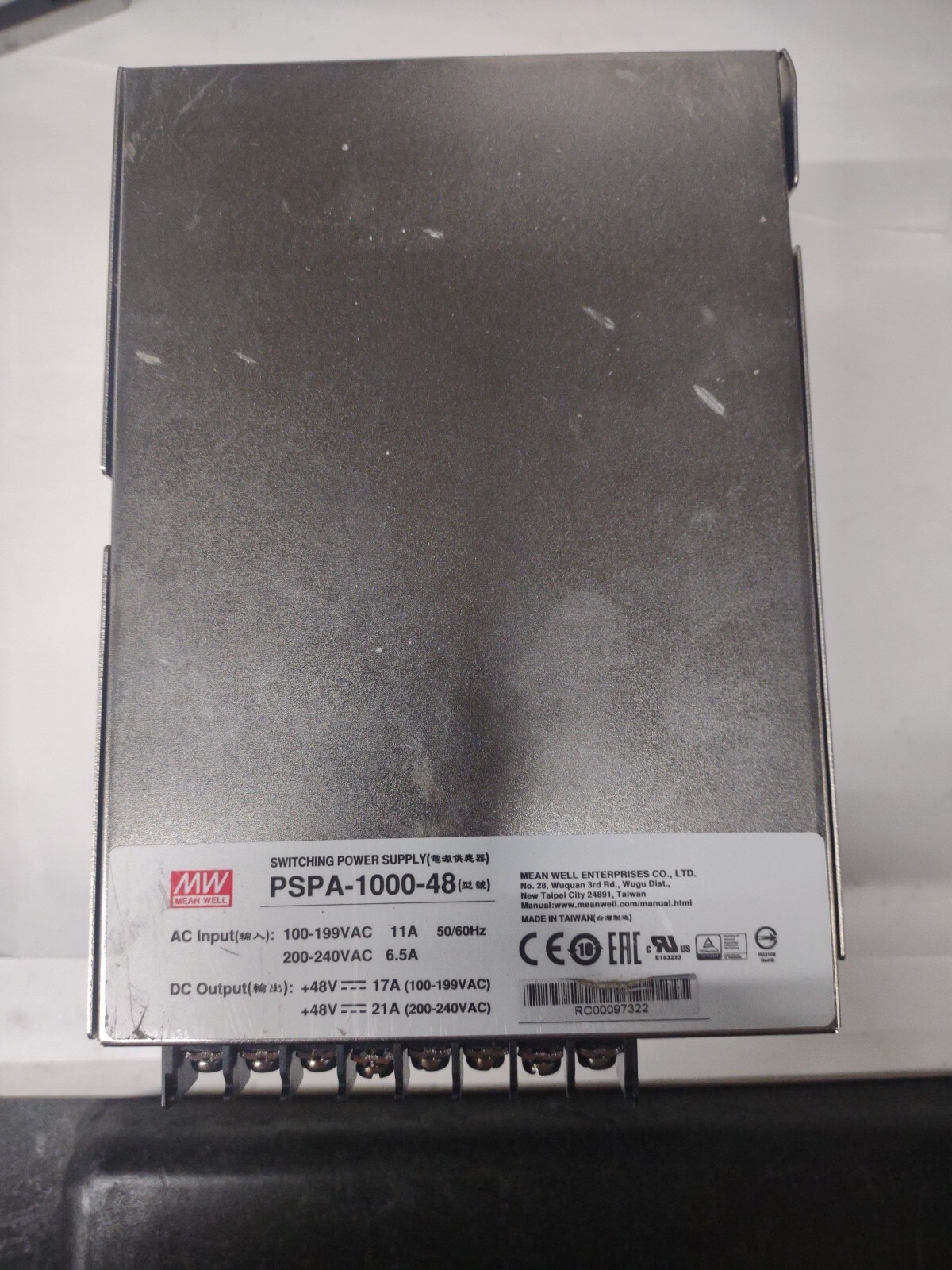 MEAN WELL USA PSPA-1000-48