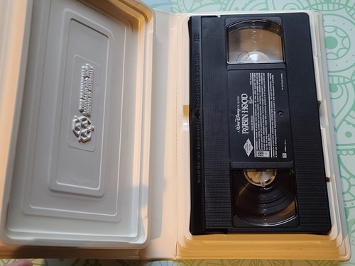 SELTEN! Disney's BLACK DIAMANT EDITION Robin Hood (VHS, 1991) in TOP FORM! - Bild 4 von 7