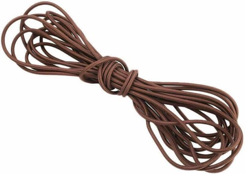 2 Core Twisted & Rounded Fabric Cable Vintage Wire Electric Flexible Cord 0.75mm - Picture 22 of 84