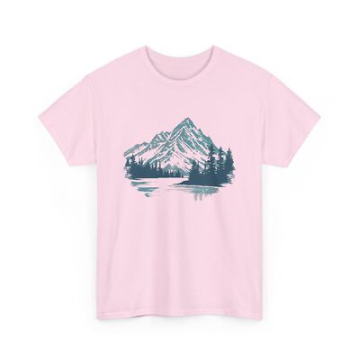 Forest & Mountains T-Shirt | Nature Hiking Tee | Outdoor Adventure Shirt