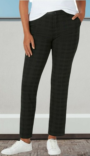 Lee Women's Plaid Mid Rise Regular Fit 