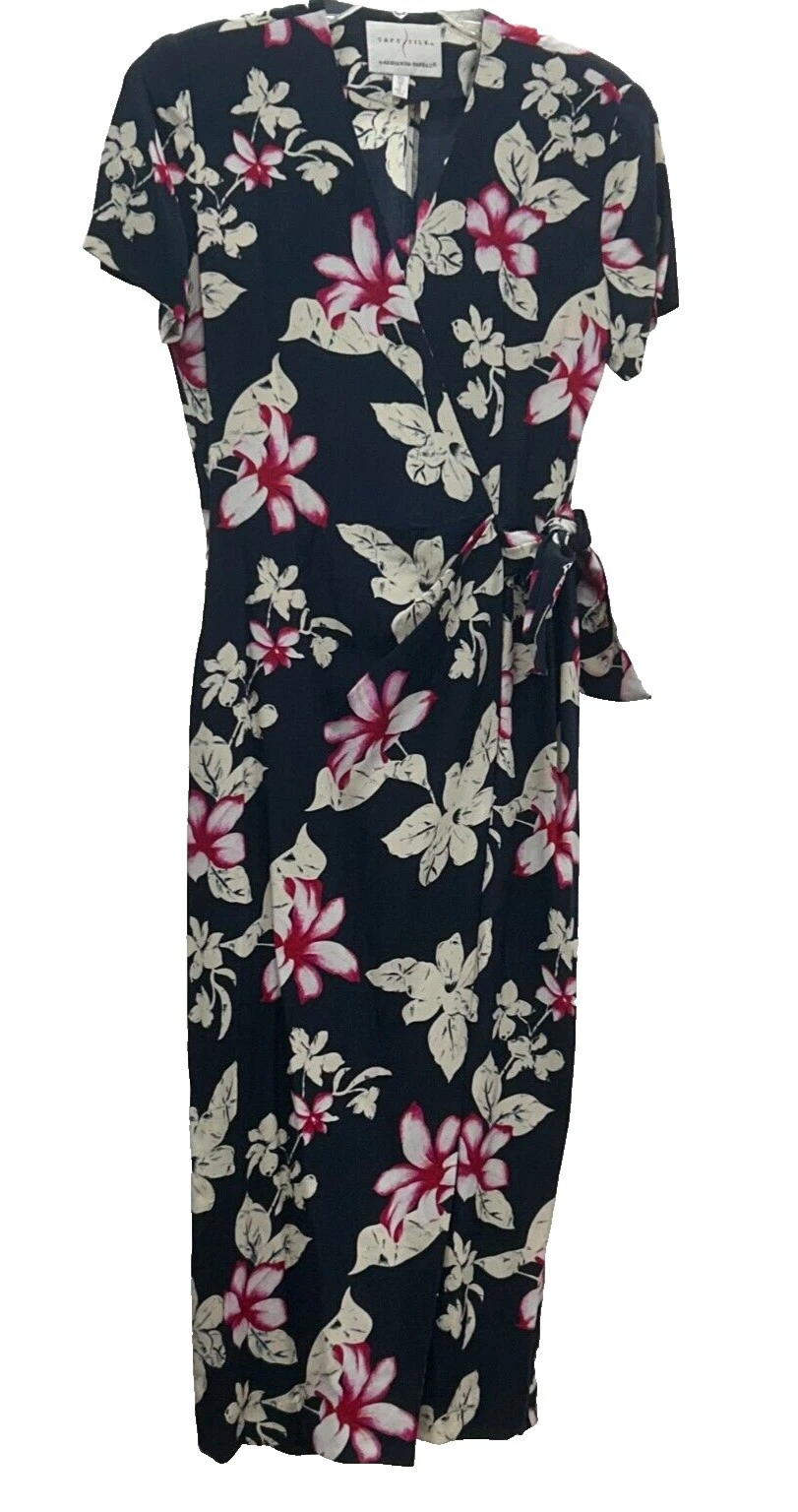 Шелковые платья с цветочным узором Adrianna Papell