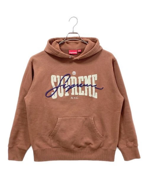 Sweat à capuche logo brodé S Big Pile