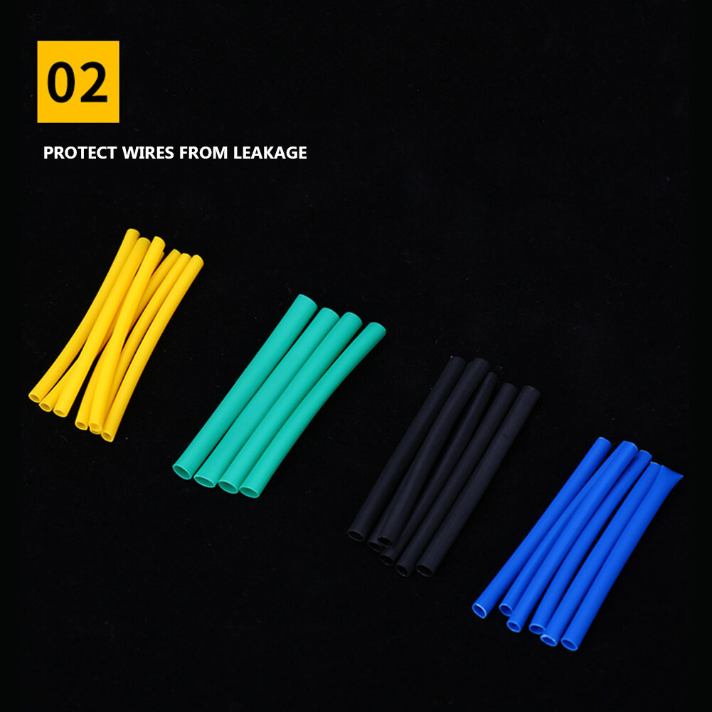 580pcs Heatshrink Tubing Electrical Connection Wire Cable Insulation